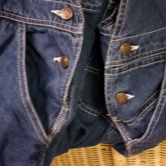 Liberty Blues Mens Overalls Denim Blue Size BIG 54/38 - Picture 5 of 5